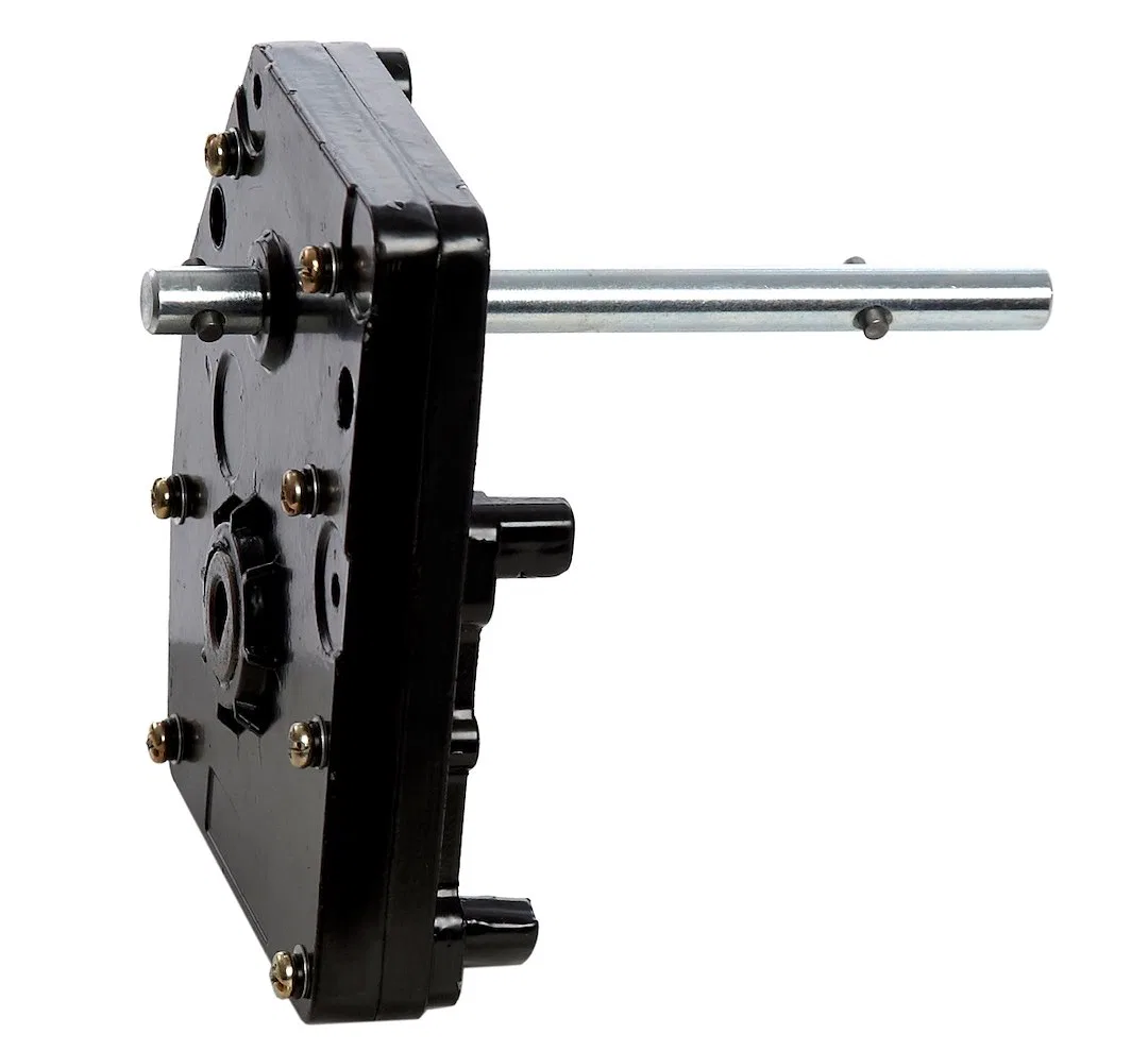 LG-179015 – STROMBER Trailer Landing Gear Gear Box, Use With Venture Landing Gear Black Aluminum